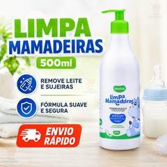 Limpa Mamadeiras Infantil Detergente Orgânico Vegano Bioclub