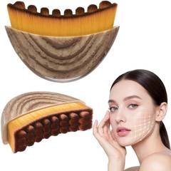 Escova Facial Ergonômica Suave para Drenagem Linfática – Ferramenta de Limpeza Modeladora e Lifting para Contorno Facial
