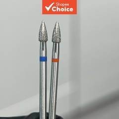 Fresa de Diamante para Manicure e Pedicure, Acessório DIY para Máquina Elétrica, Broca e Escova