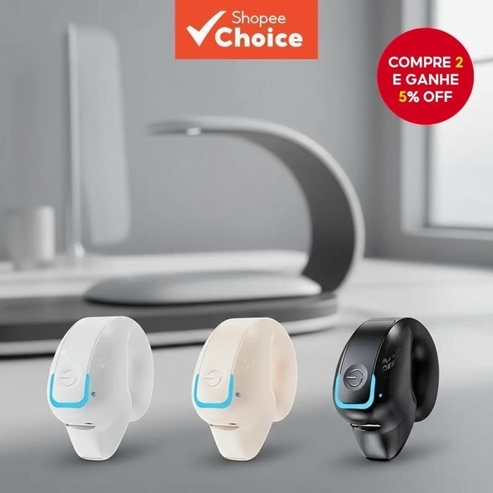 GD28 Fones de Ouvido Bluetooth com Presilha de Orelha com Microfone, Redução de Ruído, Leve, Esportivo, Bateria