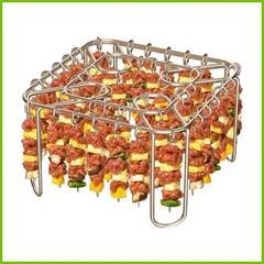 Rack De Fritadeira De Ar De Aço Inoxidável , Reutilizável , Sem Bandeja Giratória , Forno De Metal , Espetos , Para iadb