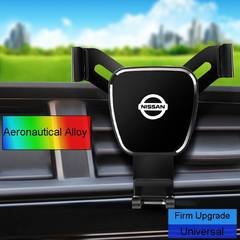 Suporte Universal Para Celular Com Ligação Por Gravidade Montada Em Veículo , Liga Estável Triangular , Elástico , Nissa