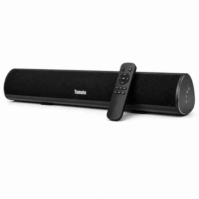 Soundbar Bluetooth 60W Tomate USB RCA Auxiliar Controle Remoto Home Theater para