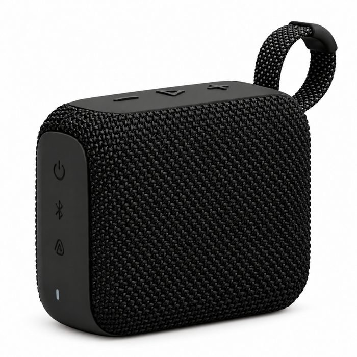 Mini Caixa de Som Bluetooth Com LED Resistente a água e poeira Radio Pen Drive Tws