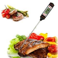 Termômetro Culinário Digital Espeto, Alimento, Cozinha, Carne, Churrasco, Líquid