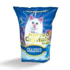 Areia Chalesco com Micro Cristais de Silica para Gatos 1,8kg