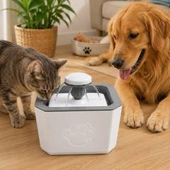 Fonte Bebedouro Automático 3 Modos Iluminado Silencioso 20cm Pets Gatos Cães Bebedouro Fonte Água Filtro Bivolt Usb