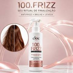 Spray Protetor Térmico Capilar Spray Antifrizz para Chapinha e Secador Brilho Prolongado Cloe 100.Frizz 200ml
