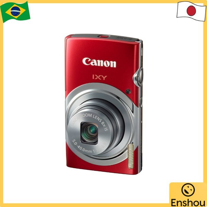 [USED]Do Japão [USADO] Câmera Digital Canon IXY 130 (RE) Aproximadamente 16 MP Óptica 8x Zoom Vermelho IXY130
