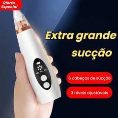 Removedor de Cravos e Acne - Sucção a Vácuo Recarregável, Sugador de Poros