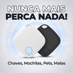 Mini Rastreador Bluetooth Localizador GPS Tag Anti-Perda Para Chaves Mochilas Pe