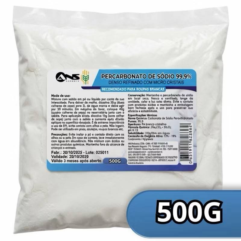 Percarbonato De Sódio Industrial 99,9% Puro Tira Manchas Clareador