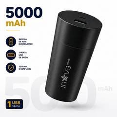 Power Bank Inova Prime 5000mAh Carregador Portátil USB POW-1013