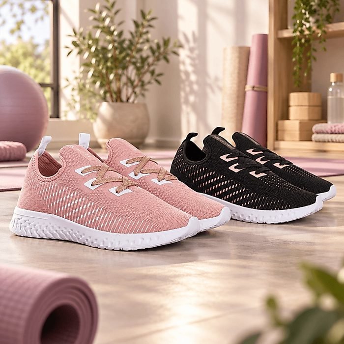 Tênis Feminino De Academia Corrida Caminhada Leve Macio Para Dia a Dia Trabalho Festa Lazer Promoção