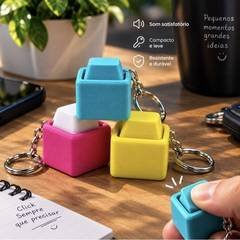 Chaveiro Fidget Switch Mecânico Teclado Clicky Antiestresse Brinquedo Gamer Presente Impressão 3D