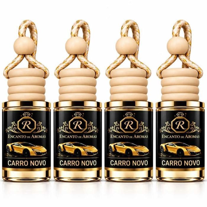 Aromatizador Automotivo Carro Novo 10ml – Cheirinho para Carro – Ideal para Uber – Fragrância Marcante