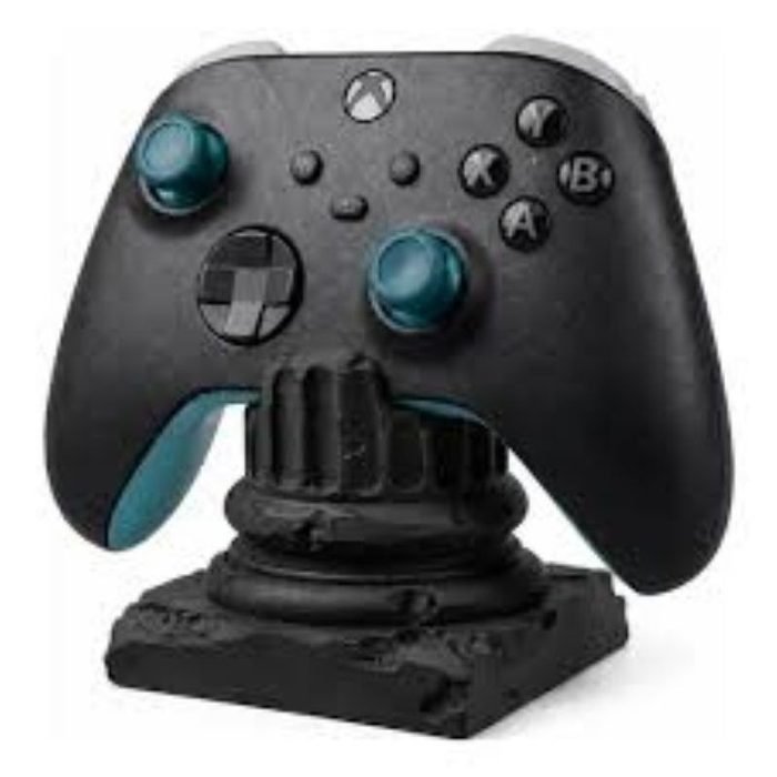 Suporte Gamer para Controles e Headset - Compatível com Xbox e PS, Design Moderno e Proteção Durável, Preto