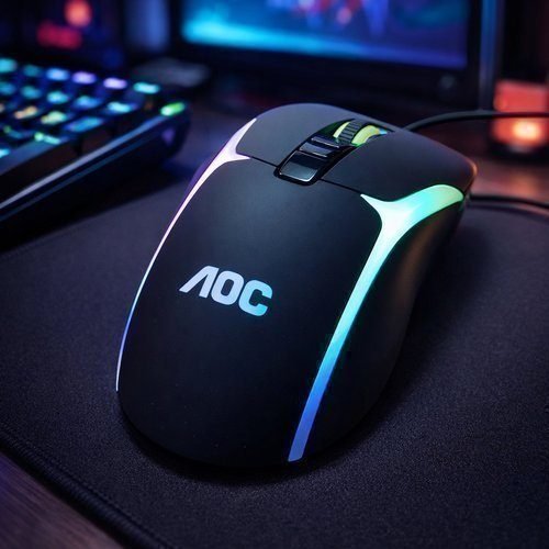 Mouse Gamer 7200 DPI RGB Personalizável Retroiluminado com Fio, 7 ou 8 Botões para PC