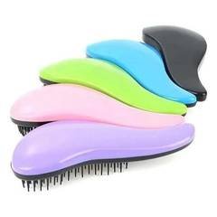 Kit 5x Escovas Mágicas Desembaraçadoras Atacado Revenda Cabelo Molhado e Seco Anti Frizz